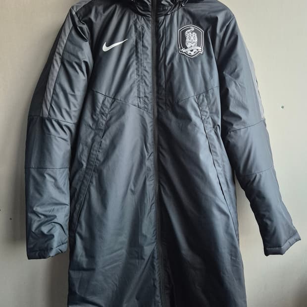 Nike 나이키 football 라인 국대 커스텀 롱패딩 돕바