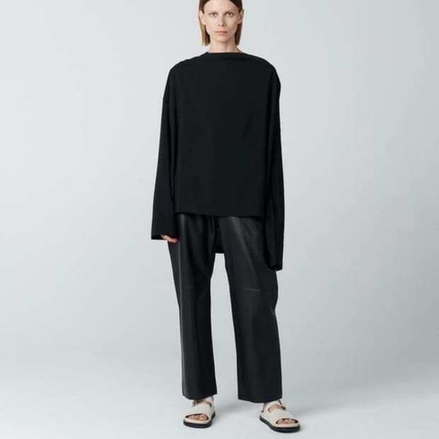 스튜디오니콜슨 시나레더팬츠 가죽팬츠