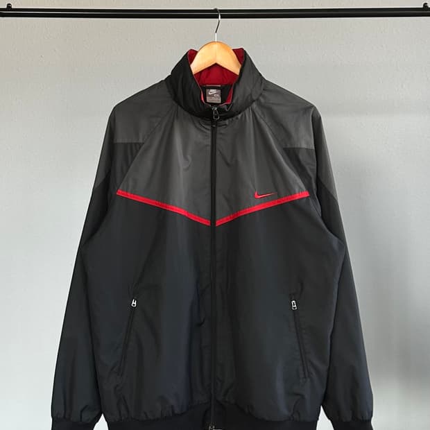 [2XL]나이키 빅로고 올드스쿨 바람막이