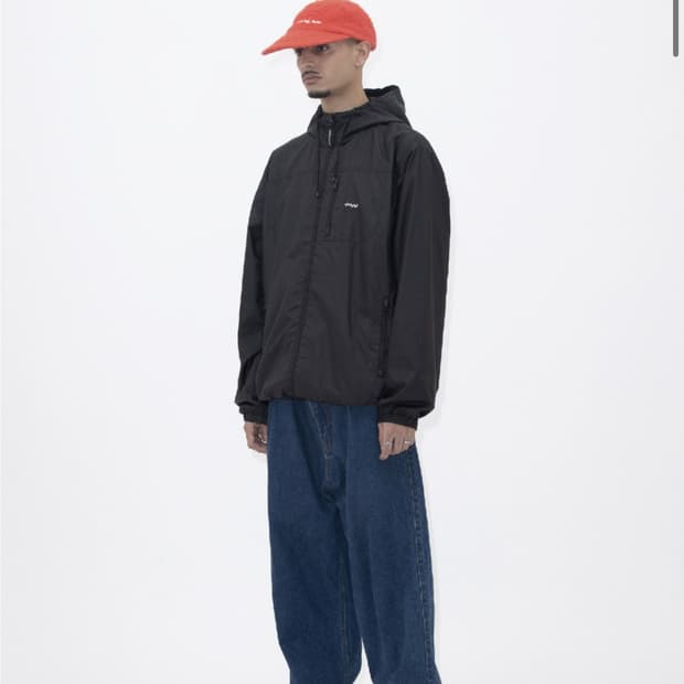 예스아이씨 바람막이 윈드브레이커 블랙 M
