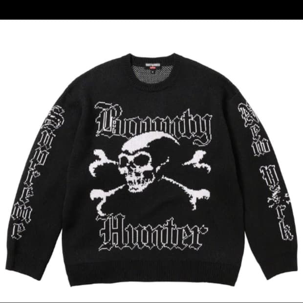 23FW 슈프림 X 바운티헌터 니트