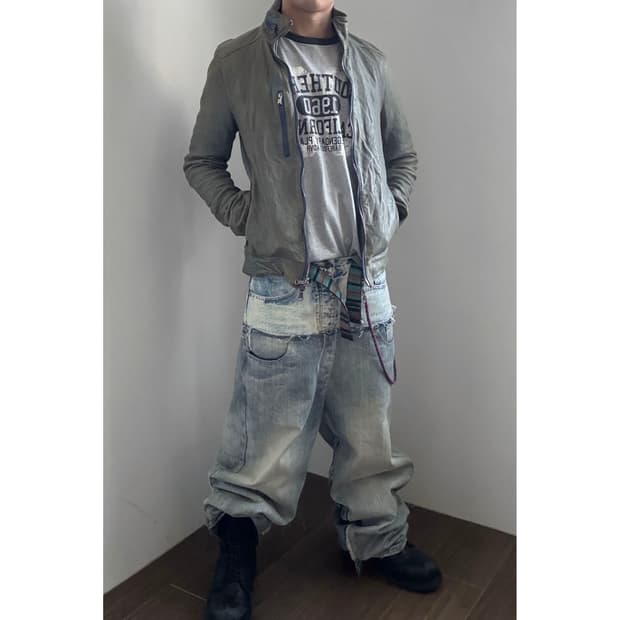 Junhashimoto Leather Jacket