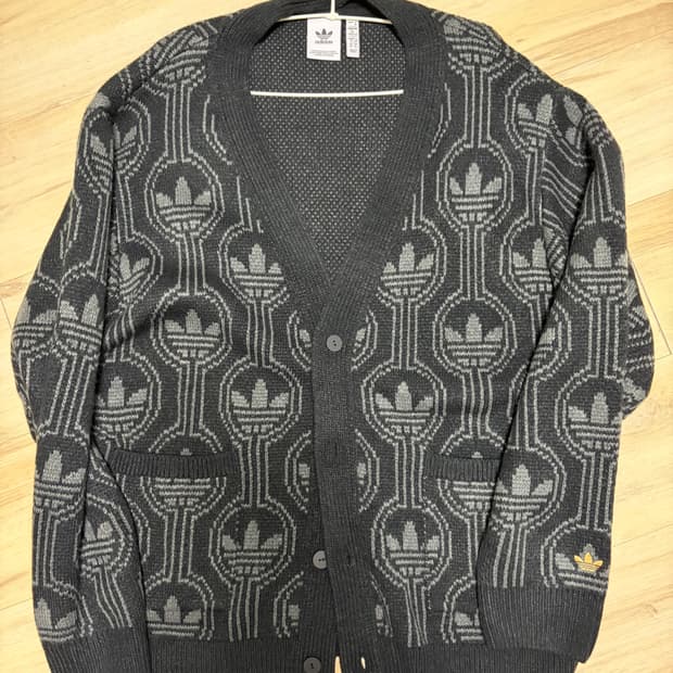 아디다스 오리지널스 70s 트레포일 카디건 3XL