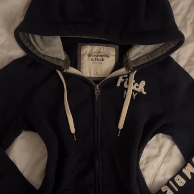 아베크롬비 딱붙핏 후드집업