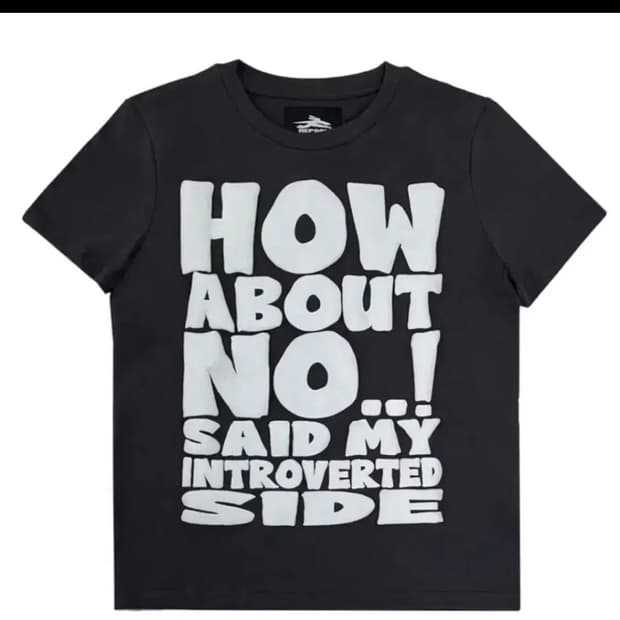 제노리포트 티셔츠 차콜