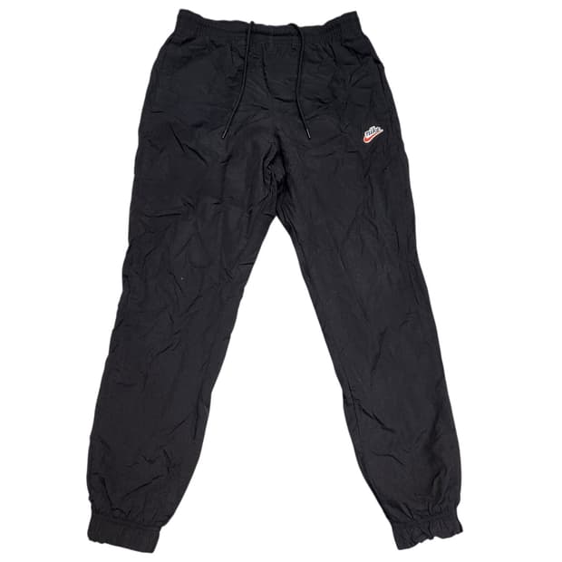나이키 블랙 나일론 조거팬츠