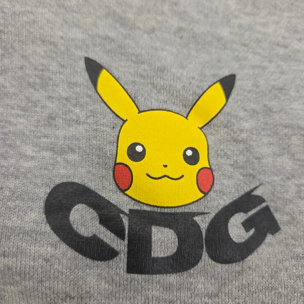 CDG X 포켓몬 오버사이즈 한정 후드