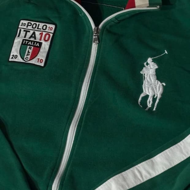 폴로 랄프로렌 치프키프 빅포니 이탈리아 집업