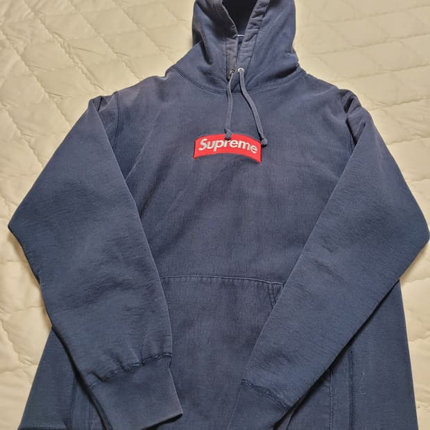 슈프림 13AW 박스로고 후드