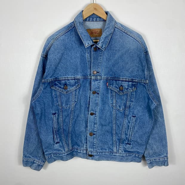 80's USA Levi's 70507 0214 Denim Trucker