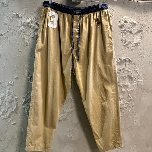 M 폴로 랄프로렌 POLO RALPH LAUREN 슬립웨어 팬츠 베이지