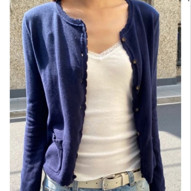 브랜디멜빌 ZOE 가디건 라이트 그레이