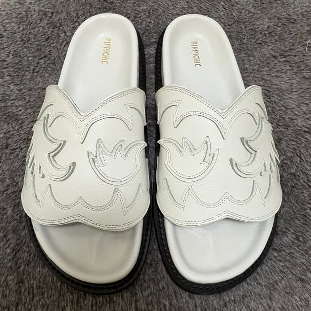 PIPPICHIC 화이트 슬리퍼 36