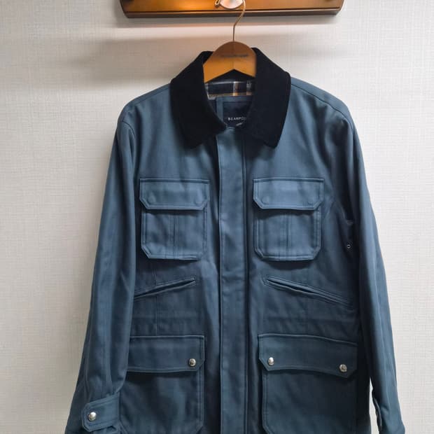 105) 빈폴 트윌 사파리 자켓 팝니다