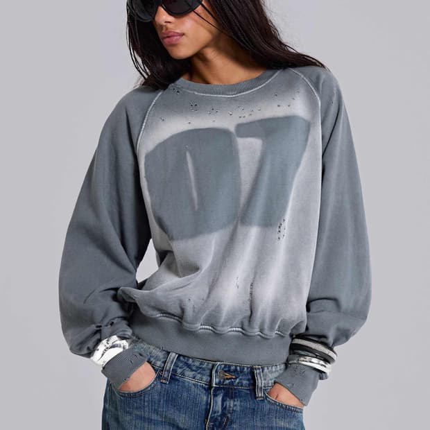 미착용 Jaded london 제이디드 런던 맨투맨 s