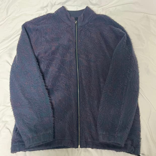 스투시 퍼 자켓