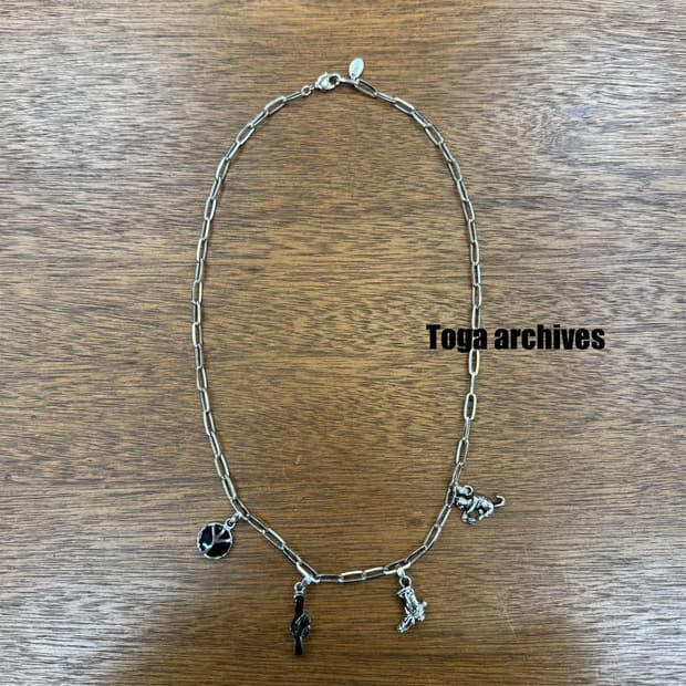 [OS] 토가 아카이브 메탈 모티프 목걸이 