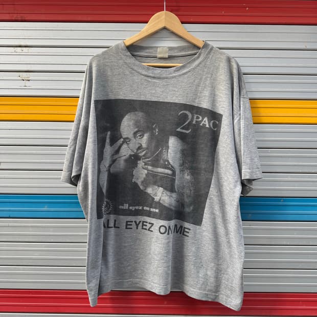 Vtg 2pac Bootleg 티셔츠