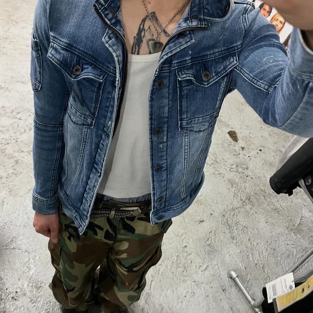 I’Z FRONTIER denim jacket