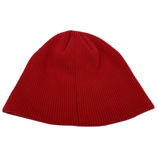 ZARA 레드 골지 니트 비니 M