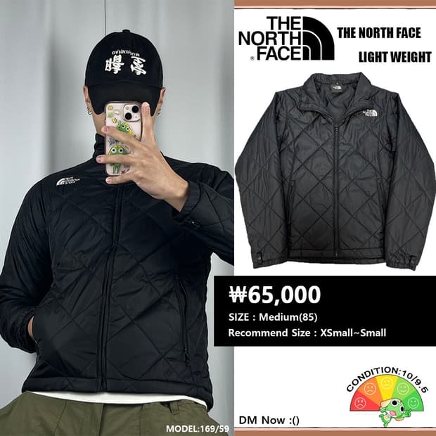 <노스페이스 라이트 경량패딩> No.1347