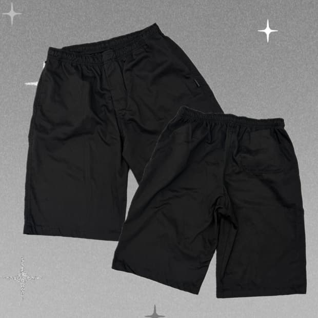 🎸시티보이 펑크 오버핏 버뮤다 팬츠🎸 보헤미안 일본 빈티지