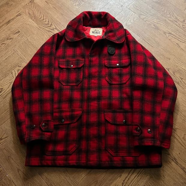 [L]60's 울리치 USA 오리지널 매키노 울 헌팅 자켓