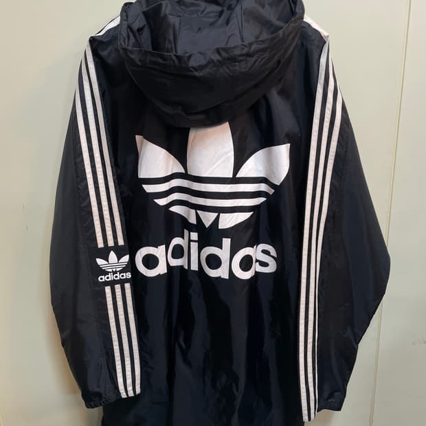 아디다스 롱 윈드브레이커 자켓
