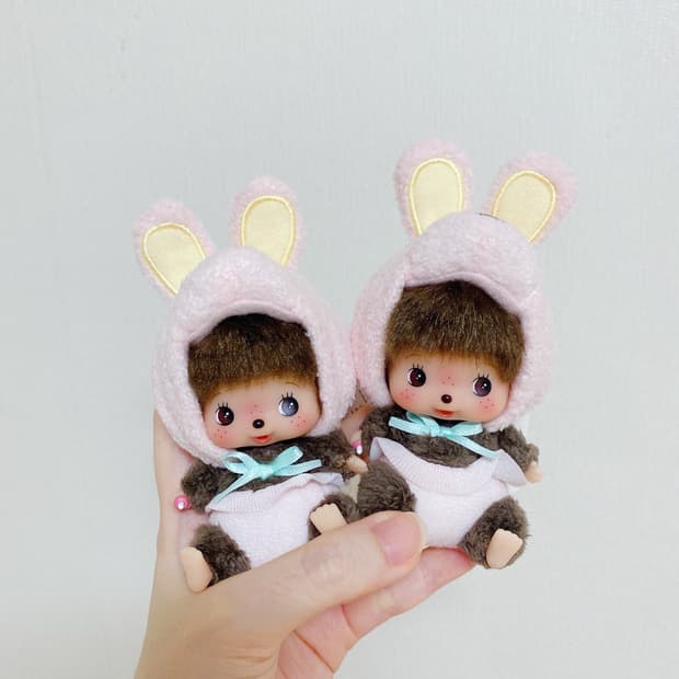 몬치치 베비치치 토끼 애니멀 키링