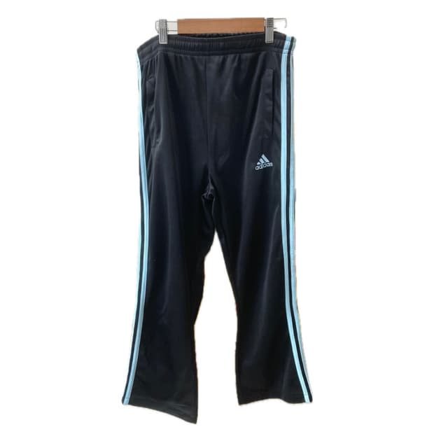blue 3 line track pants