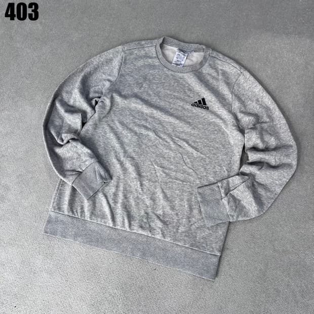 아디다스 맨투맨 회색