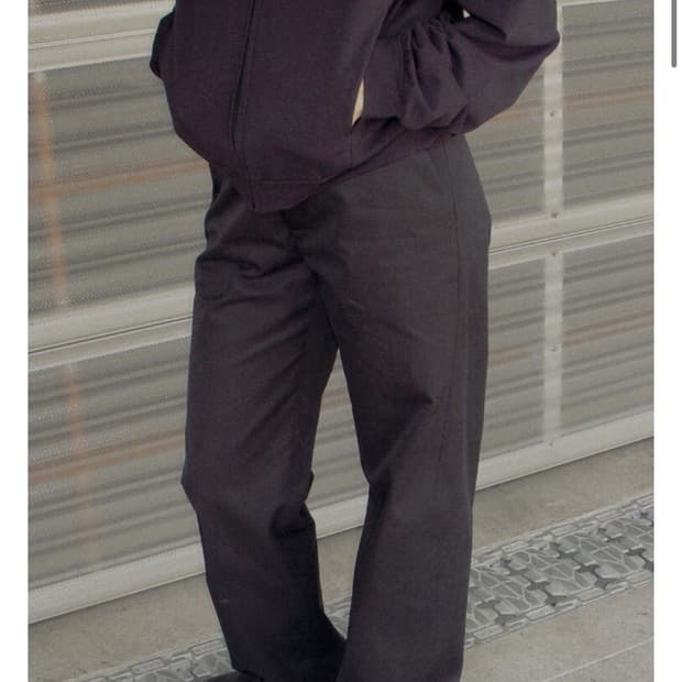 머듈 라운지 팬츠코튼 블랙 1사이즈 구매