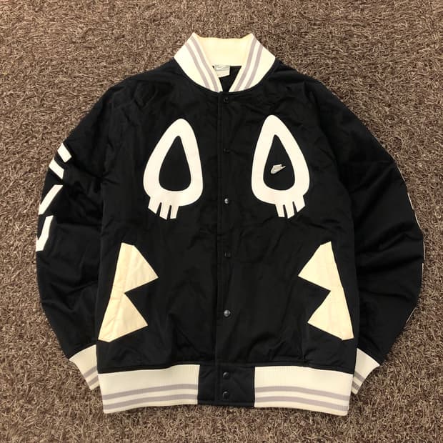 나이키 X 카세트플레야 이블 봄버 스타디움 바시티 자켓