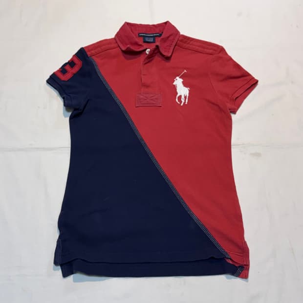 폴로 랄프로렌 빅포니 치프키프 카라티 네이비 레드