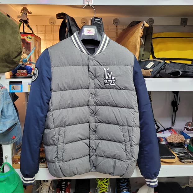 MLB LA 다저스 야구 점퍼 패딩 오리털