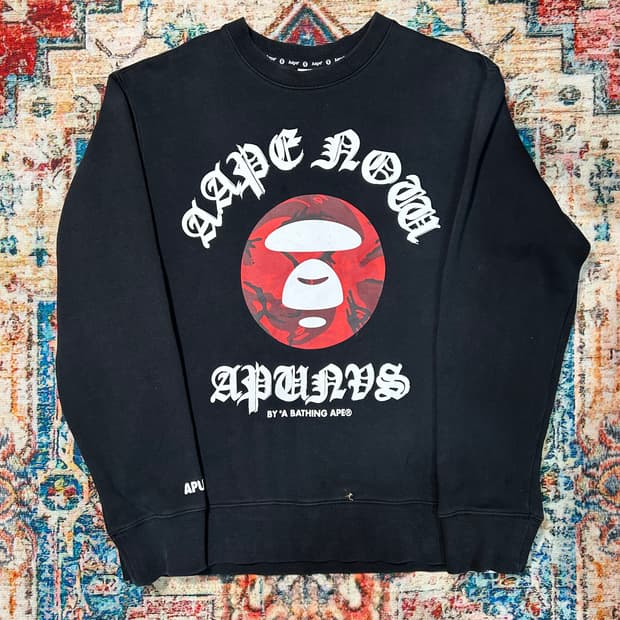 [XL] 베이프 에이프 프린팅 맨투맨