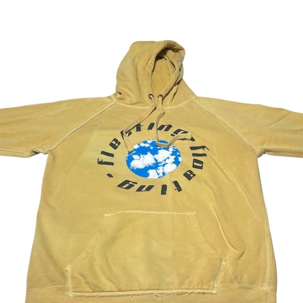 [L] cpfm fleeting floating 와플 후드 스웻셔츠