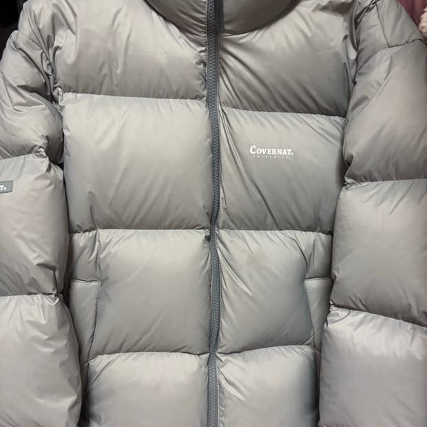 커버낫 그레이 패딩