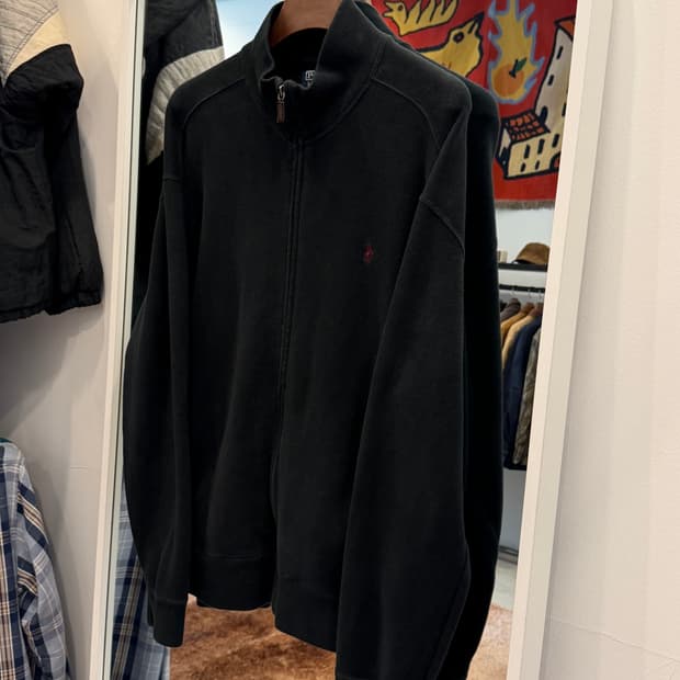 00s Polo ralph lauren 폴로 랄프로렌 코튼 니트 집업