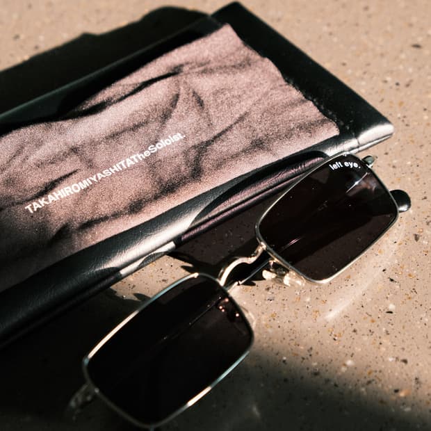 타카히로미야시타 솔로이스트  john Ⅱ 블랙 선글라스