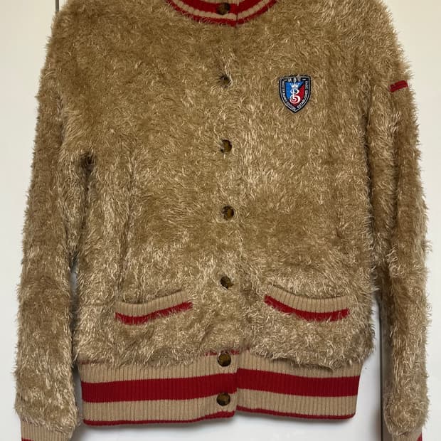 마스터바니에디션 퍼 집업니트