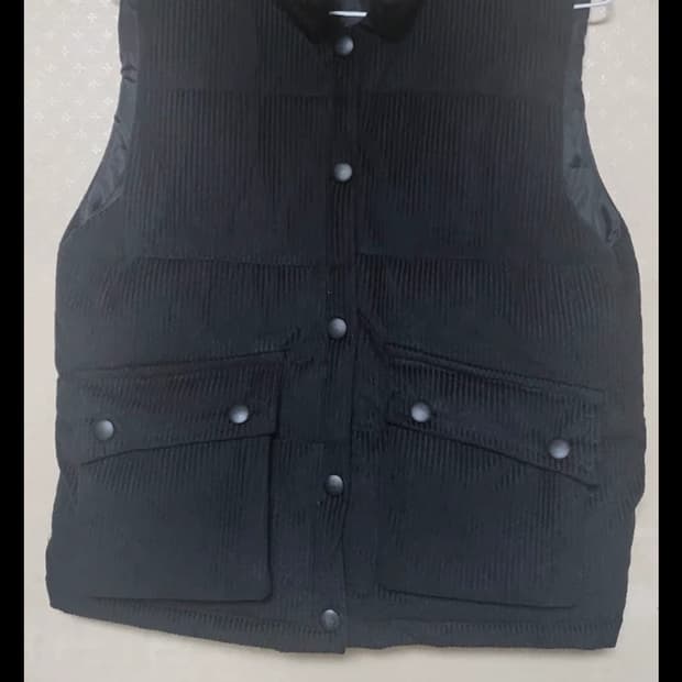 제이비엘 여성 골덴 패딩조끼 새거급 프리사이즈 가격팍인하