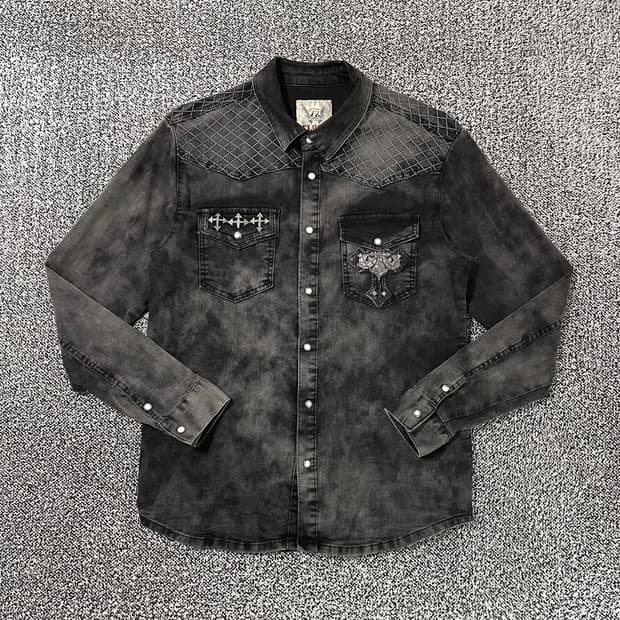빈티지9. CLOUD72 클라우드72 데님 빈티지 자켓 청자켓 펑크룩