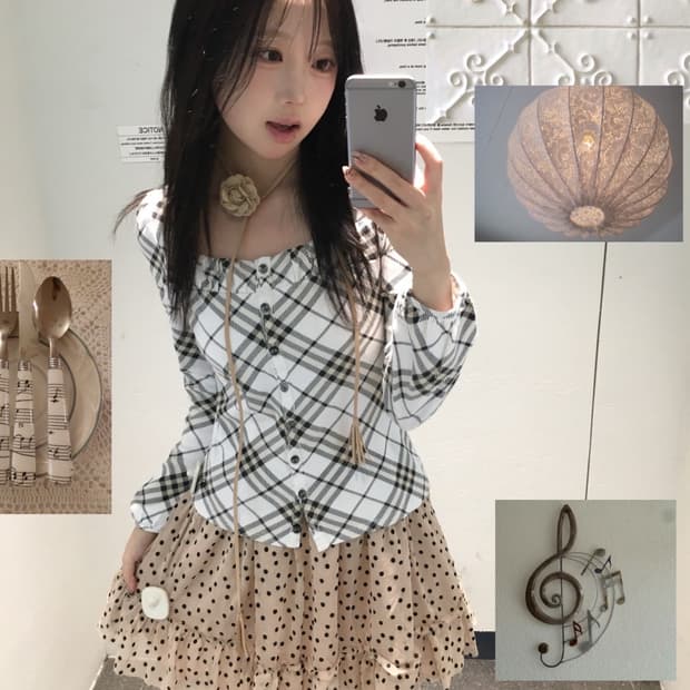 빈티지 버버리 라떼 코디세트