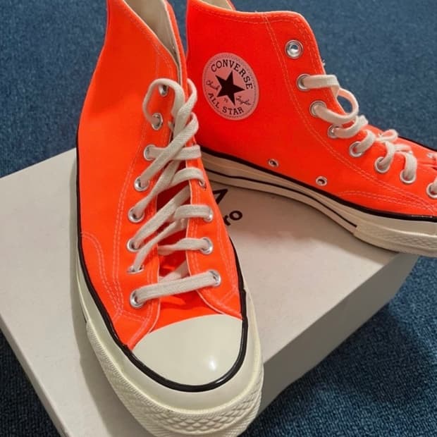 컨버스 척테일러 70 토탈 오렌지 하이