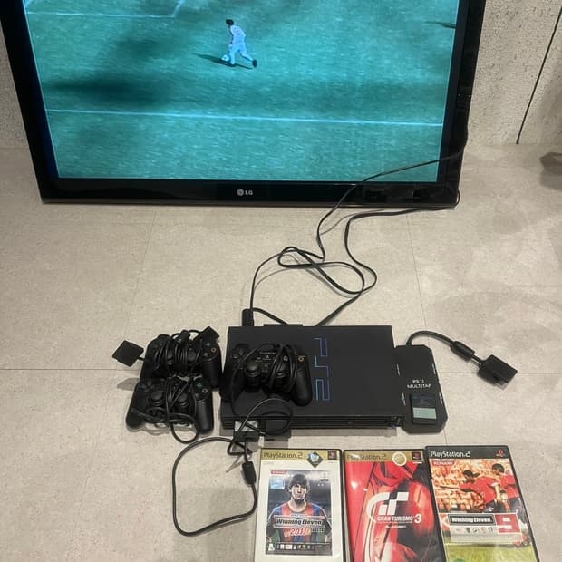 플스2 + 게임3개+ 패드2개