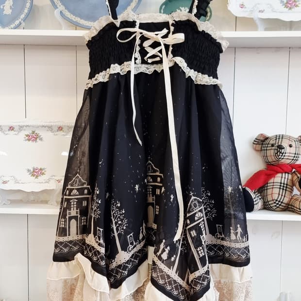 axes femme(악시즈팜므) 고딕  원피스