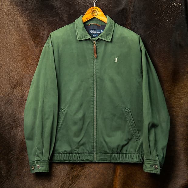 [110] 90s~ 폴로 랄프로렌 코튼 스윙탑 그린 