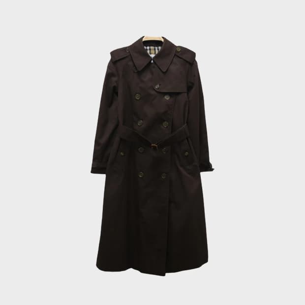 버버리 브라운 트렌치 코트 60633