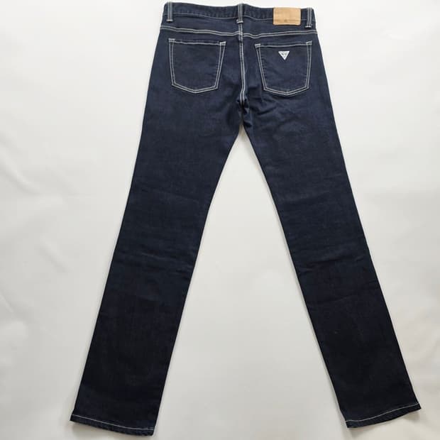 게스 청바지 슬림 진청 스판진 데님팬츠 사이즈34 R6625